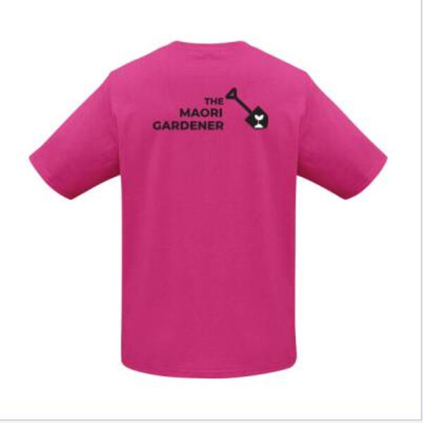 Womens Dark Tees, TMG Logos Front & Back Thumbnail