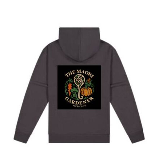 Mens Dark Hoodies, Front TMG Lapel Logo & LG2 Graphic on Back Thumbnail
