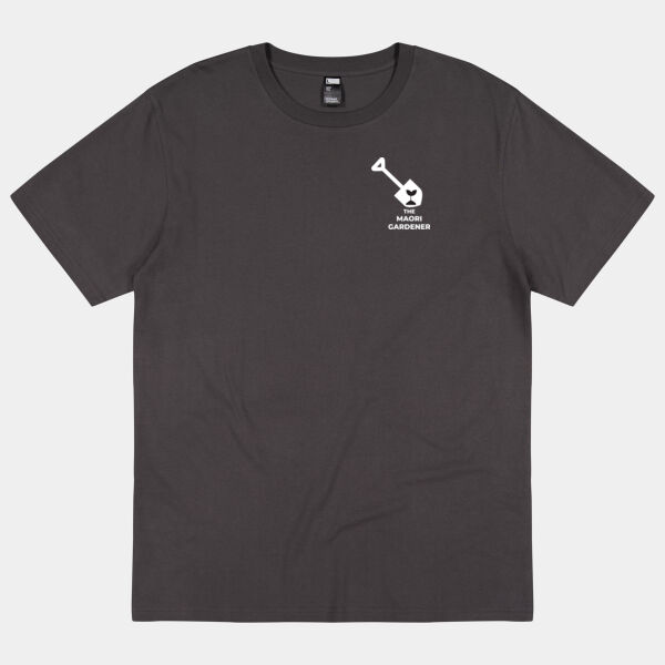 Mens Dark Tees, TMG Lapel Logo, Front Only Thumbnail