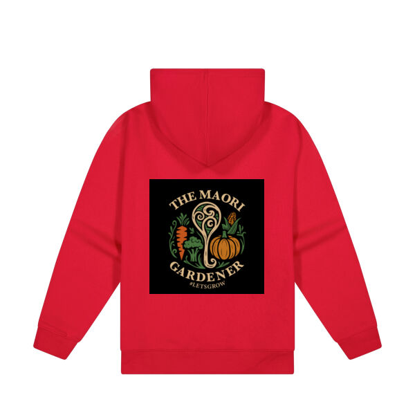 Womens Dark Hoodies, Front TMG Lapel Logo & LG2 Graphic on Back  Thumbnail