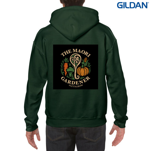 Mens Dark Hoodies, Front TMG Lapel Logo & LG2 Graphic on Back  Thumbnail