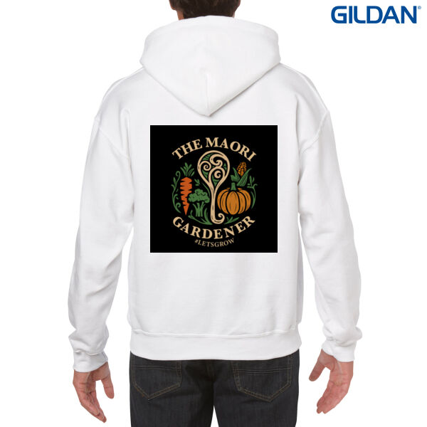 Mens Light Hoodies, Front TMG Lapel Logo & LG2 Graphic on Back Thumbnail